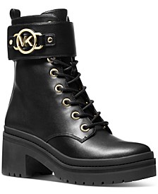 Women's Rory Lace-Up Lug Sole Booties