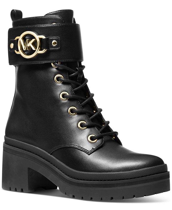 Michael Kors Women's Rory Lace-Up Lug Sole Booties & Reviews - Booties -  Shoes - Macy's
