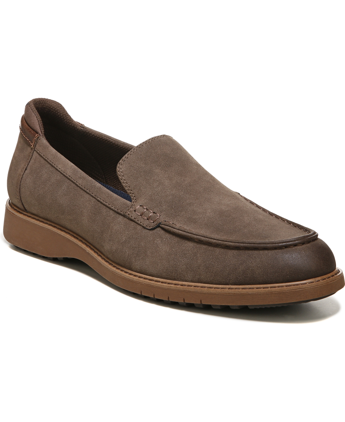 Men's Sync Up Moc Slip-Ons Loafer - Chestnut Brown Synthetic