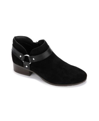 Kenneth Cole Reaction Women's Side Skip Harness Ankle Booties - Macy's