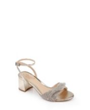 Macy's gold evening shoes 2025