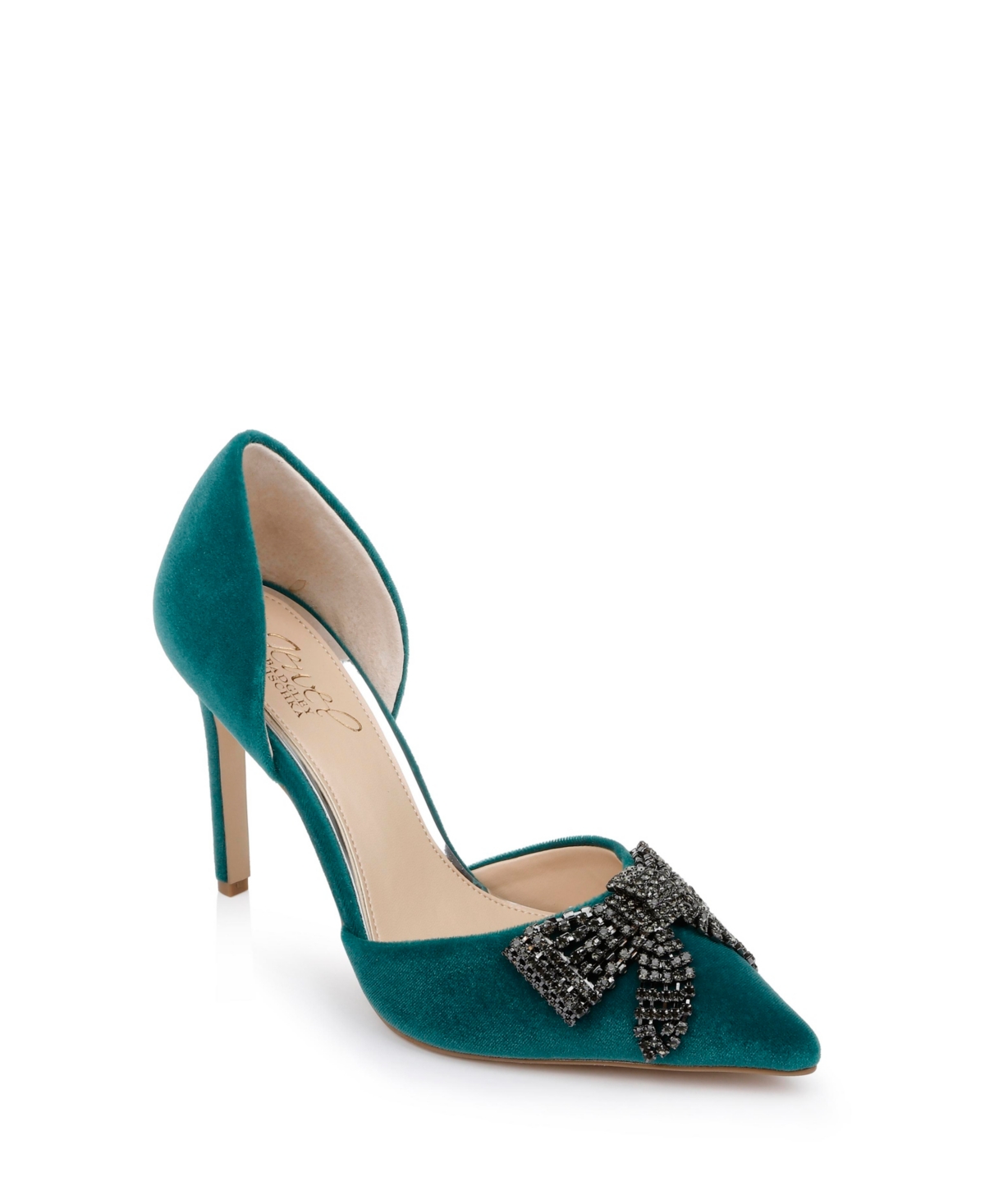 Emerald green hotsell badgley mischka shoes