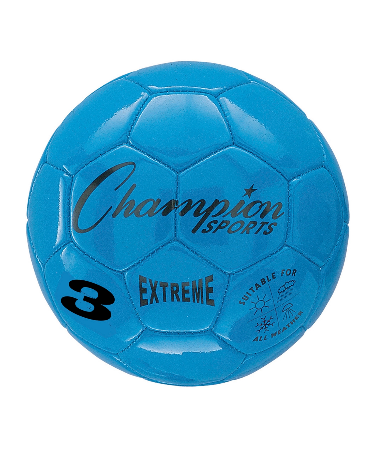 Champion Sports Extreme Soccer Ball In Royal Blue