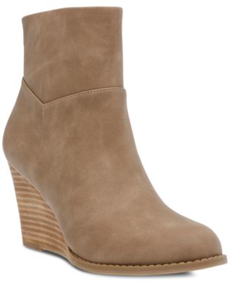 dolce vita wedge booties