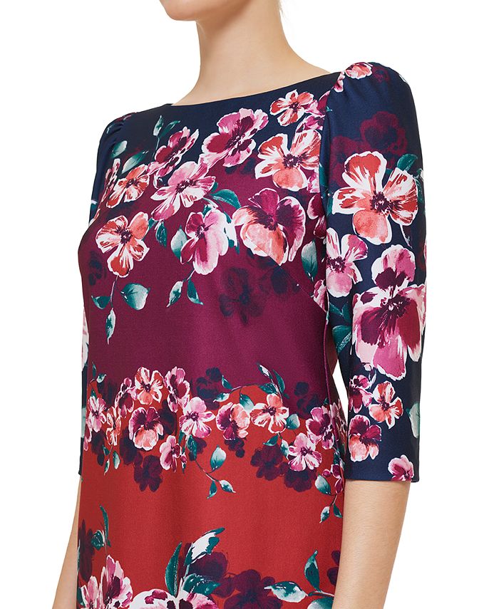 Jessica Howard Women's FloralPrint Shift Dress Macy's