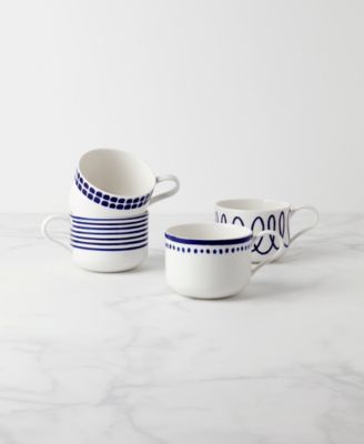 Charlotte Street 4 Piece Mugs Set