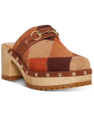 tory burch patchwork clogs