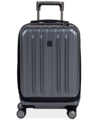 Delsey - Helium Titanium 19" International Carry On Expandable Hardside Spinner Suitcase
