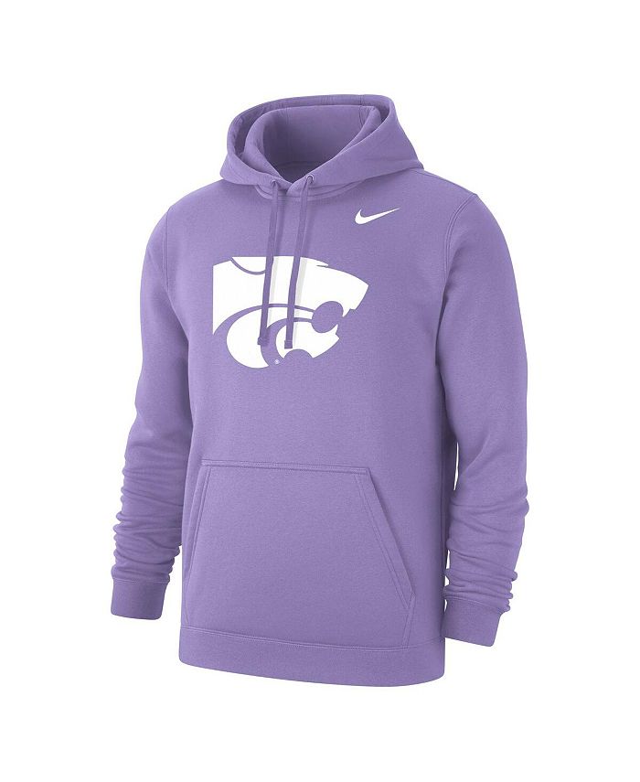 Nike Men's Purple Kansas State Wildcats Lavender EMAW Club Pullover ...