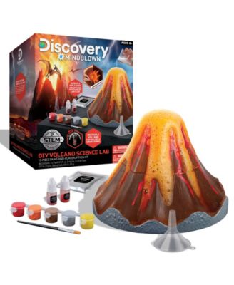 Do-It-Yourself Volcano Science Lab, 12 Piece Paint and Play Eruption Kit