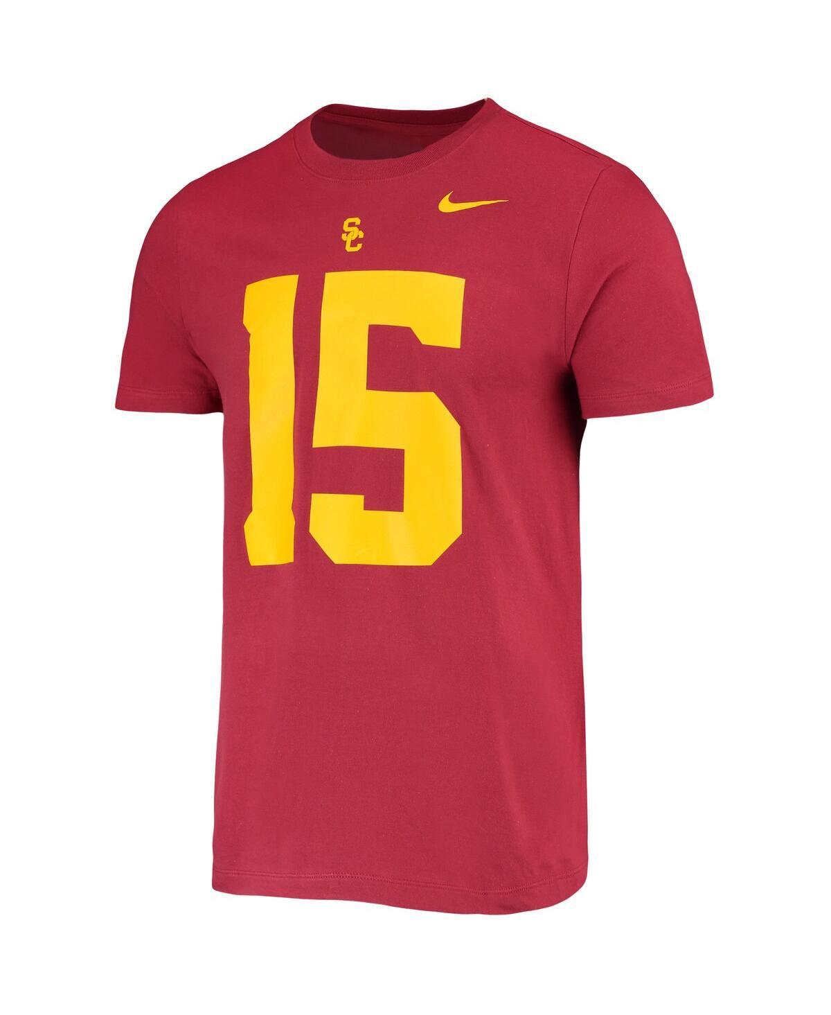 Nike Men's  Drake London Cardinal Usc Trojans 2022 Nfl Draft Name And Number T-shirt In Cardinal