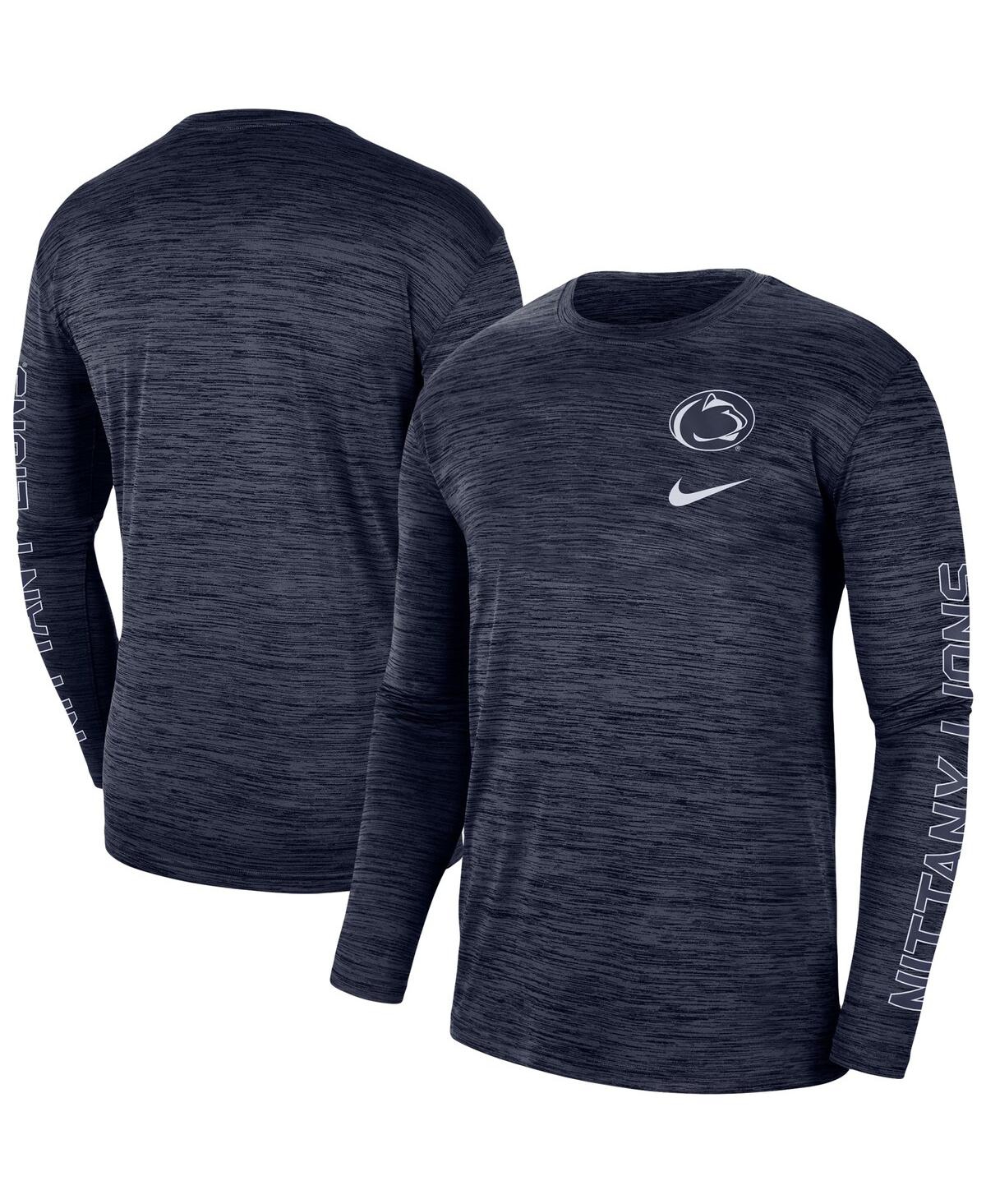 Men's Nike Navy Penn State Nittany Lions Velocity Legend Team Performance Long Sleeve T-shirt