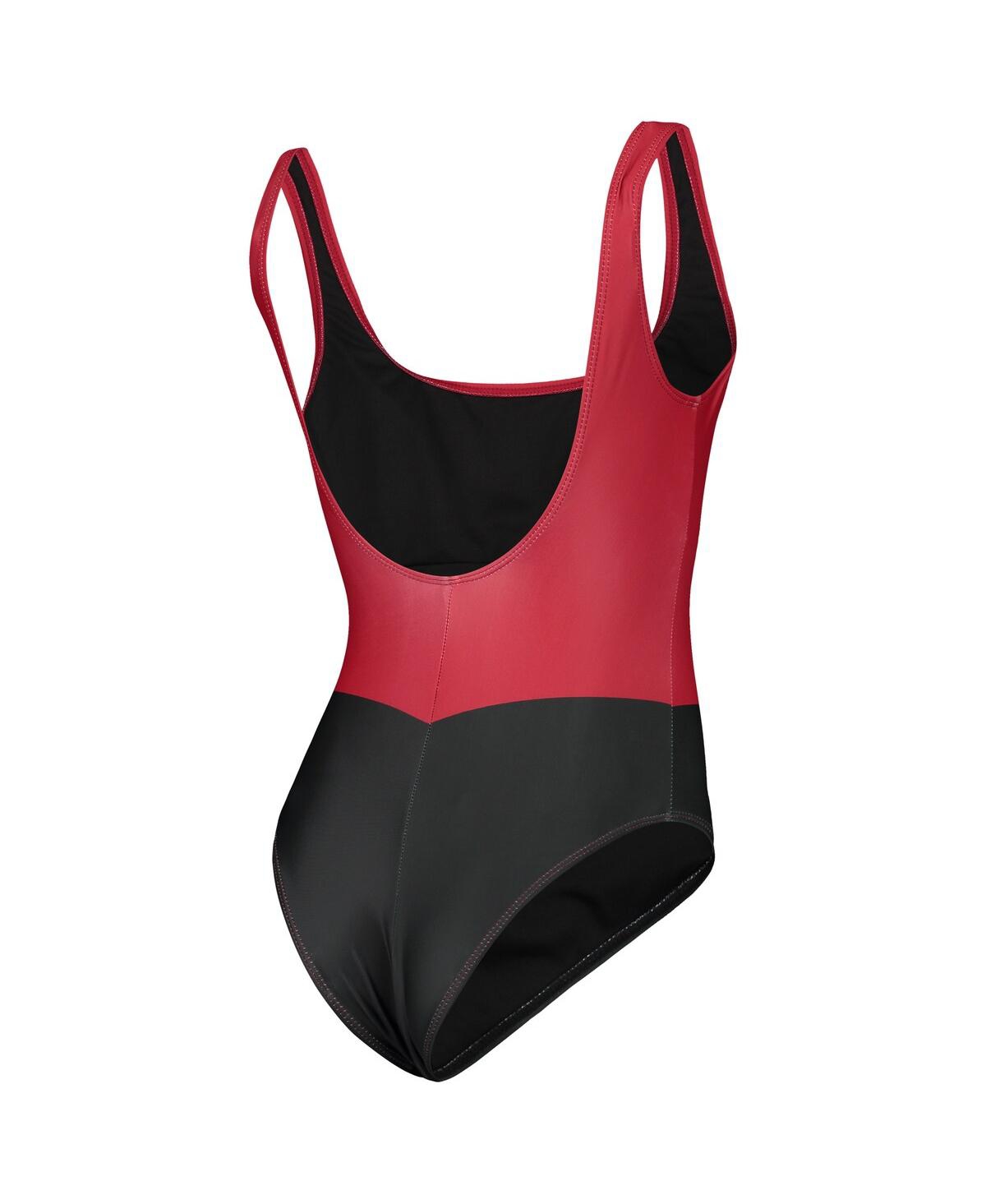 Shop Foco Women's  Crimson Oklahoma Sooners One-piece Bathing Suit