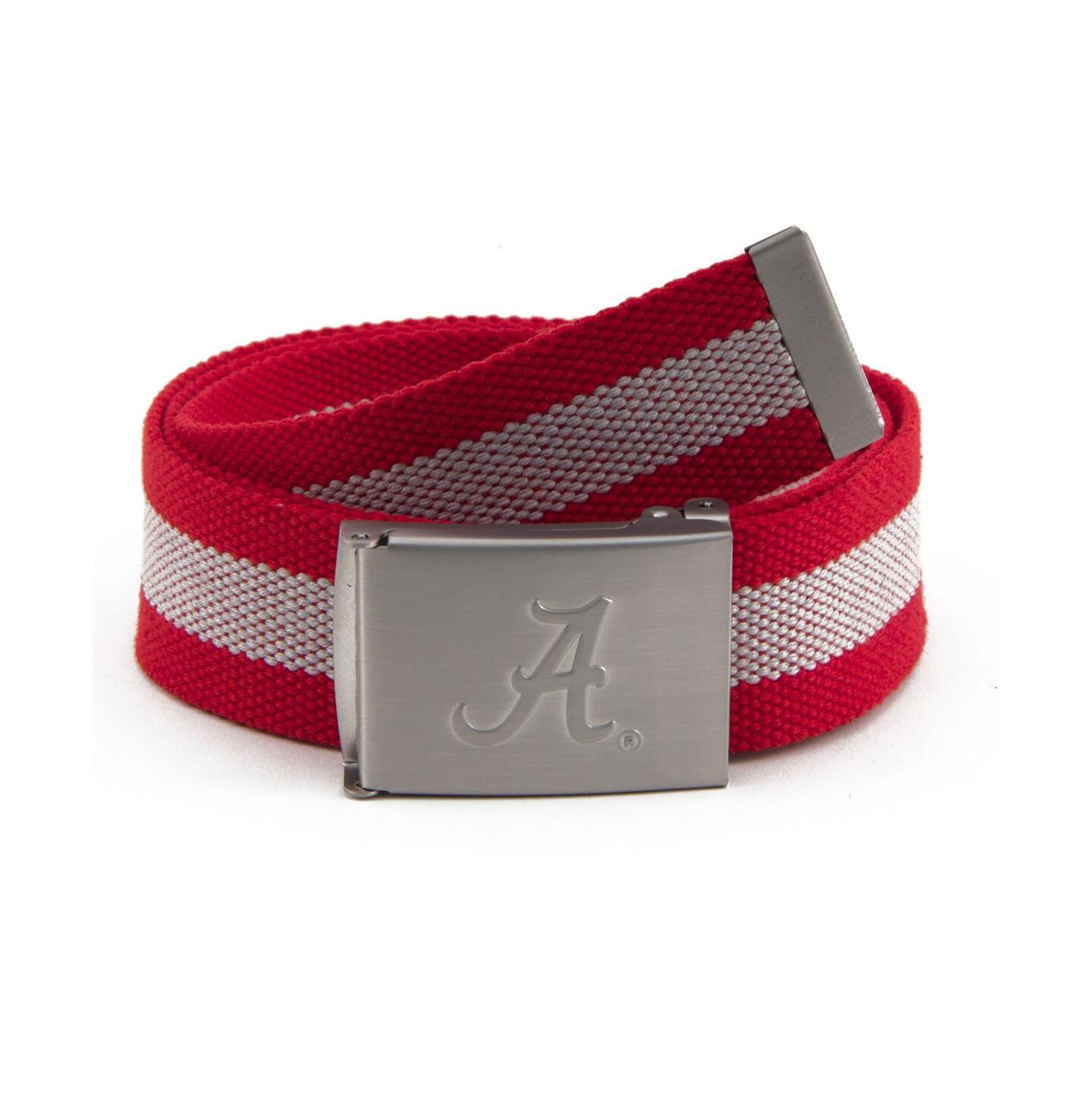 Мужской ремень Eagles Wings Alabama Crimson Tide Fabric Belt — фото 1