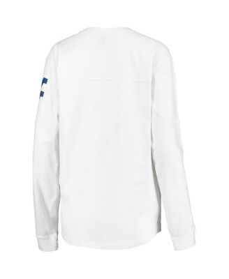 Women's White West Virginia Mountaineers Edith Long Sleeve T-shirt