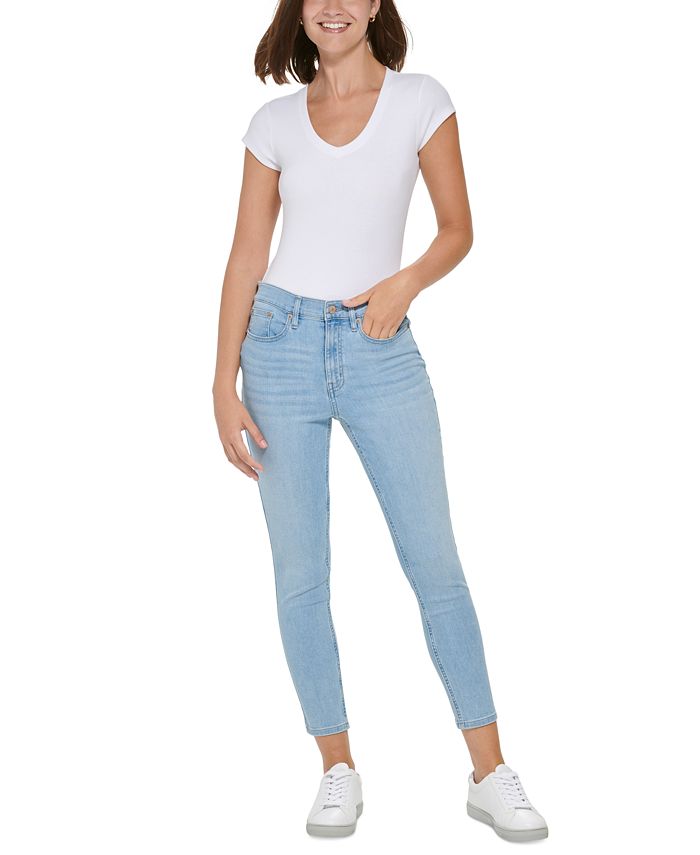 Calvin Klein Jeans Women's Whisper Soft Skinny Jeans - Macy's