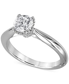 Diamond Ring (1 ct. t.w.) in 18k White Gold