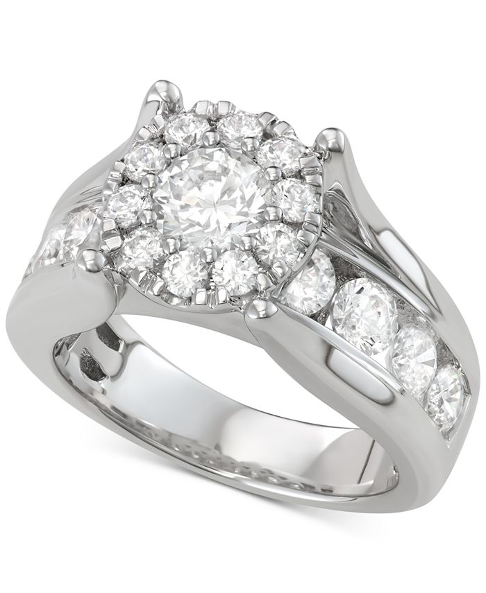 Macy's - Diamond Bridal Set (4 ct. t.w.) in 14k White Gold
