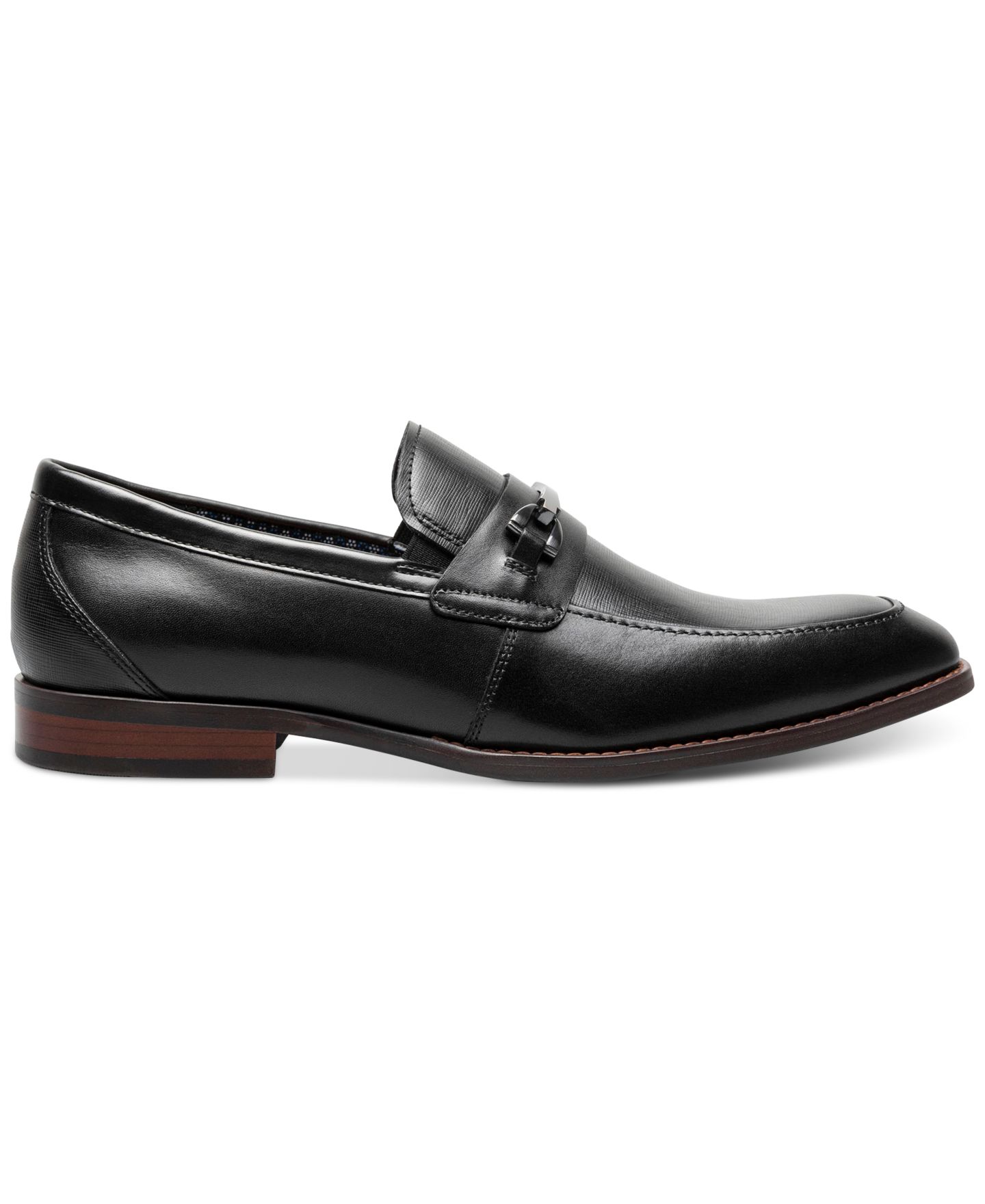 Мужские туфли Stacy Adams Kaylor Bit Dress Loafer, цвет: Чёрный — фото 2