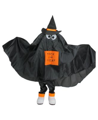 Ghost Pumpkin and Bat Standing 3 Piece Halloween Kid Figures Set, 36"