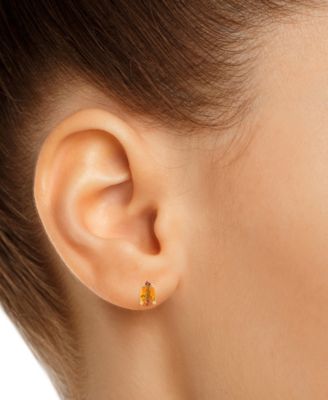 Citrine Pear Stud Earrings (3/8 ct. t.w.) in 14k Gold