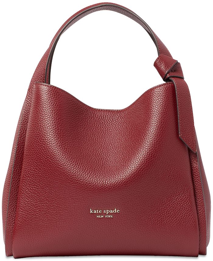 kate spade new york Knott Pebbled Leather Medium Crossbody Tote & Reviews -  Handbags & Accessories - Macy's