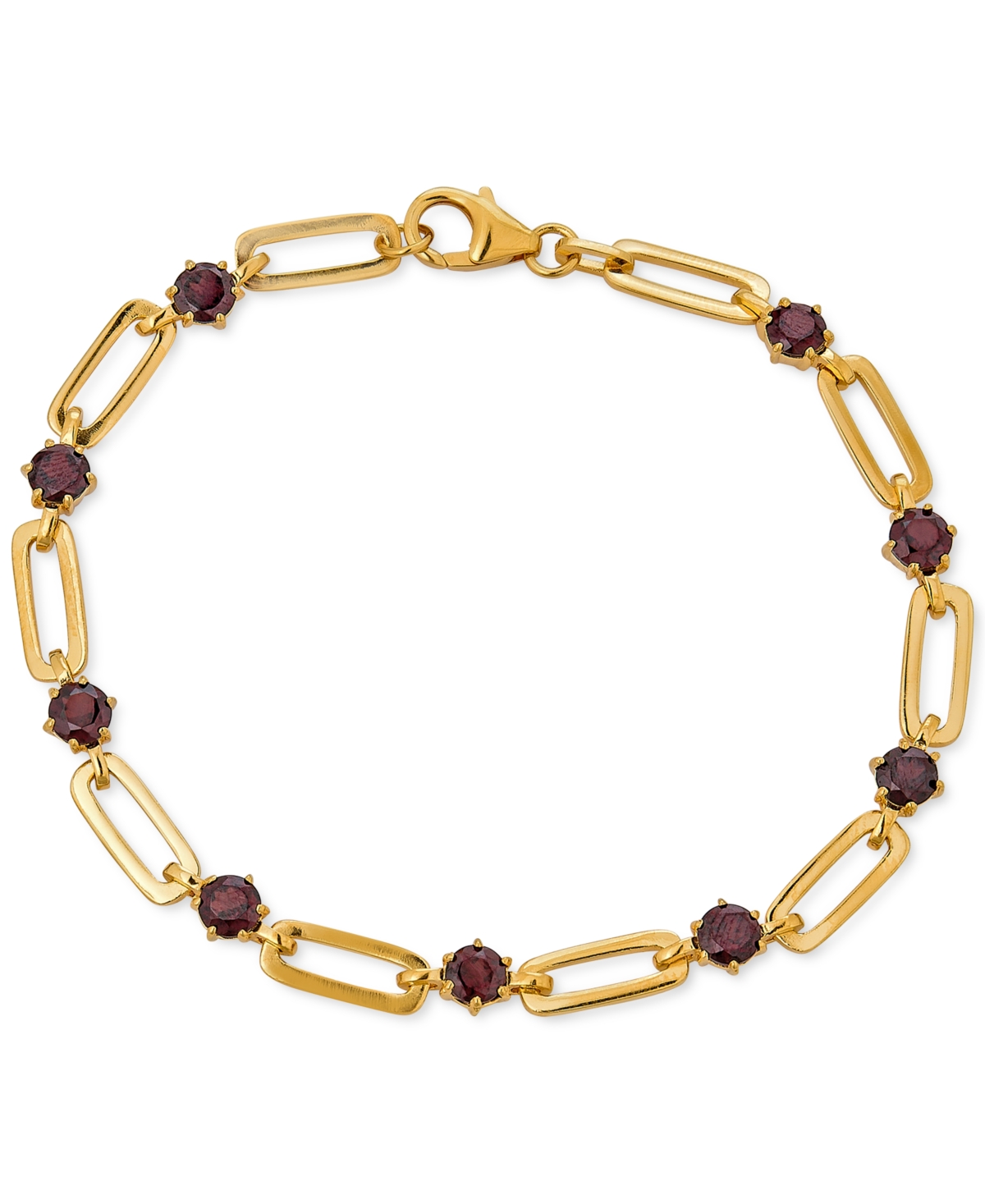 Macy's garnet bracelet new arrivals