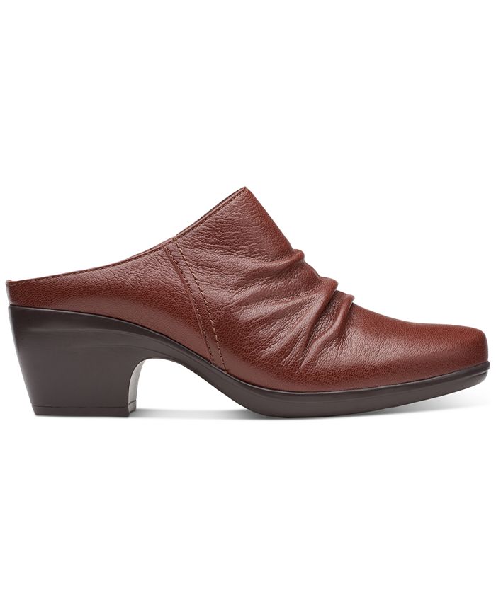 clarks slip on clogs