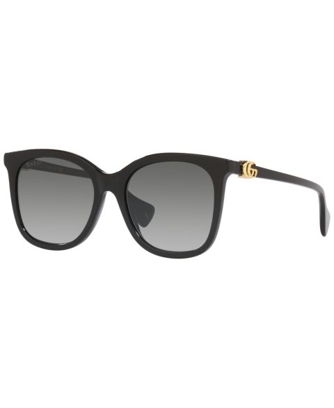 Женские солнцезащитные очки Gucci Sunglasses, GG1071S 55, цвет: Чёрный