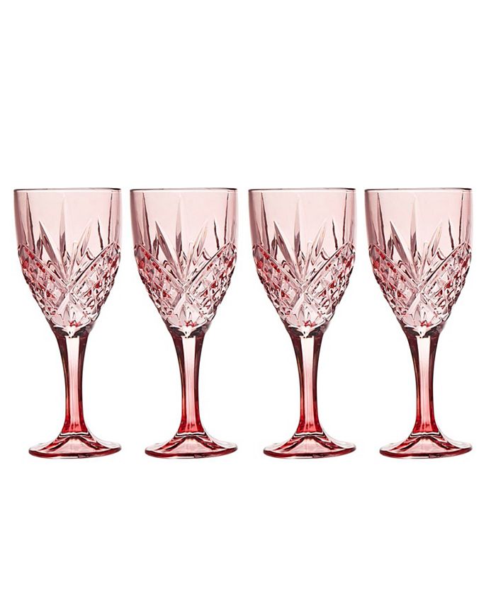 Godinger Dublin Stemless Wine Glasses, Set of 8