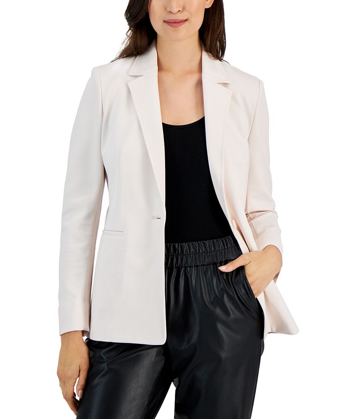 Anne klein white hot sale blazer