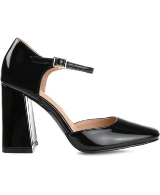 Women's Hesster Block Heel Ankle Strap Pumps