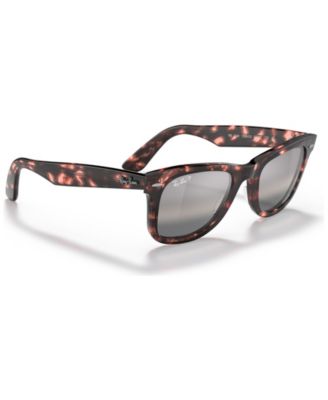 Unisex Polarized Sunglasses, RB2140 Wayfarer Chromance