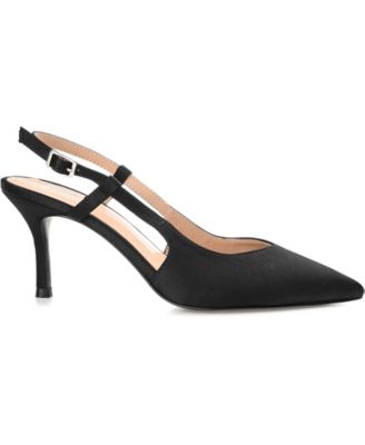 Women's Knightly Satin Slingback Pumps