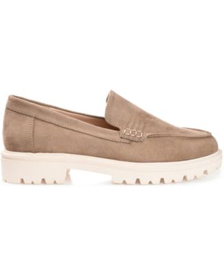 Journee Womens Erika Medium and Wide Width Slip On Loafer