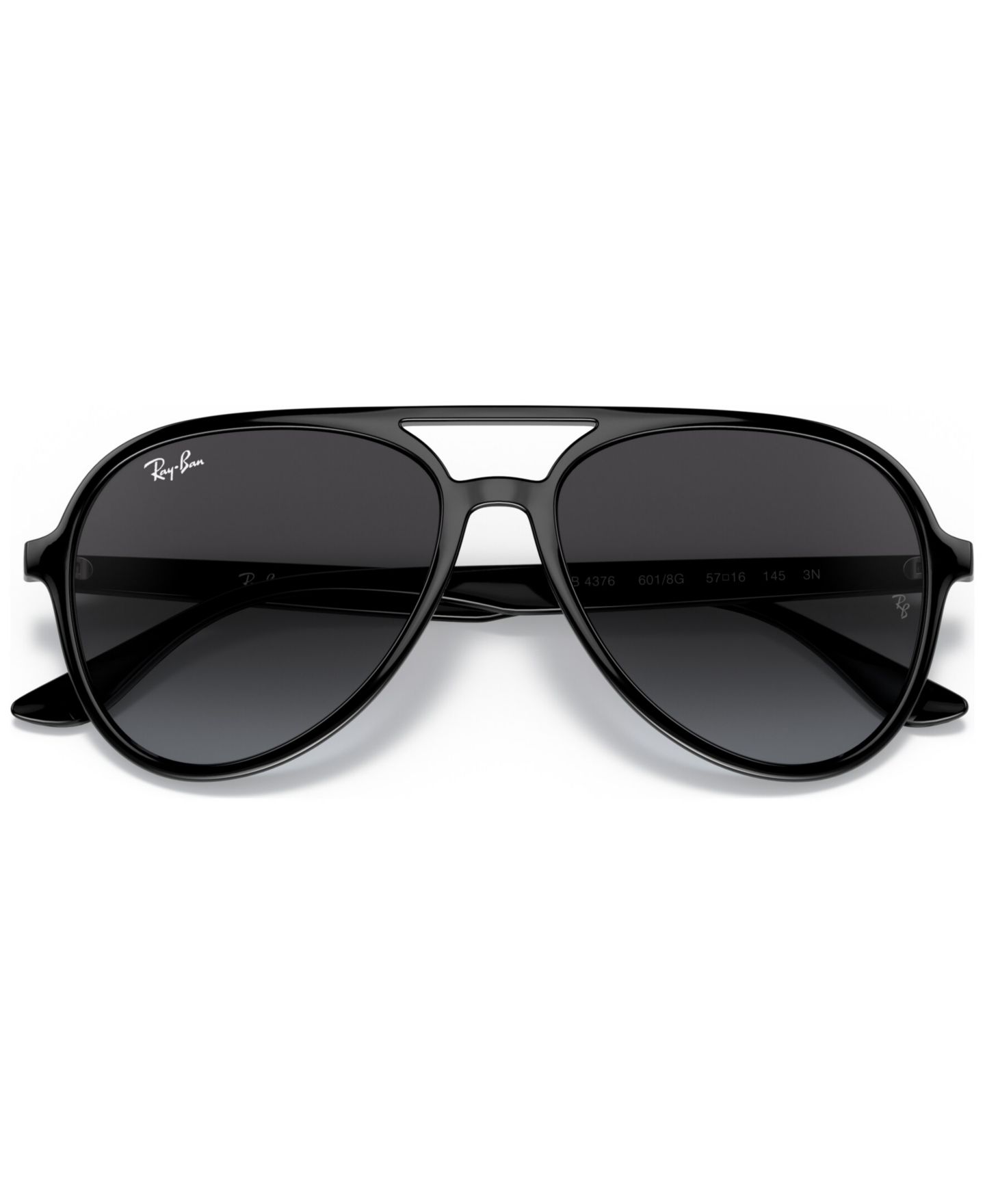 Солнцезащитные очки Ray-Ban Unisex Sunglasses, RB4376, цвет: Чёрный — фото 2