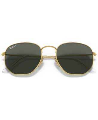 Unisex Titanium Polarized Sunglasses, RB8148 HEXAGONAL