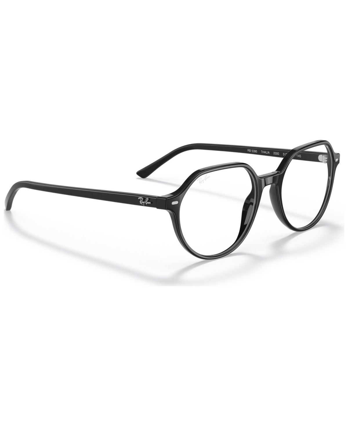 Ray Ban Rx5395 Thalia Optics Unisex Square Eyeglasses In Tortoise