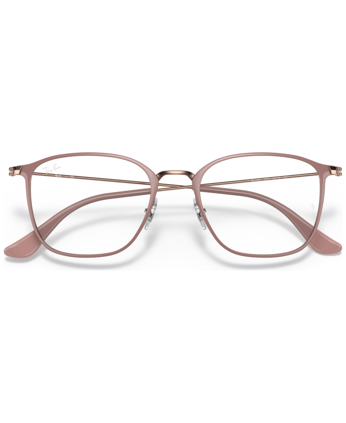 Ray Ban Rb6466 Unisex Square Eyeglasses In Copper