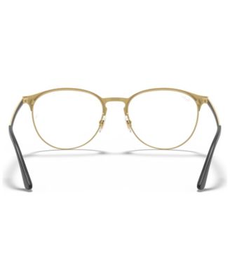 RB6375 OPTICS Unisex Round Eyeglasses