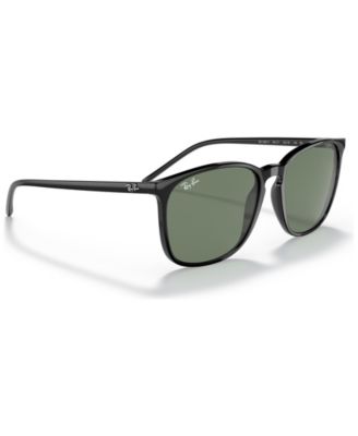Men's Low Bridge Fit Sunglasses, RB4387F 55