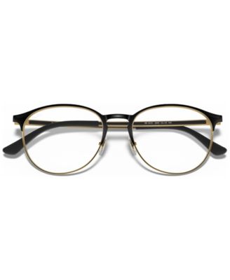 RX6375 Unisex Round Eyeglasses