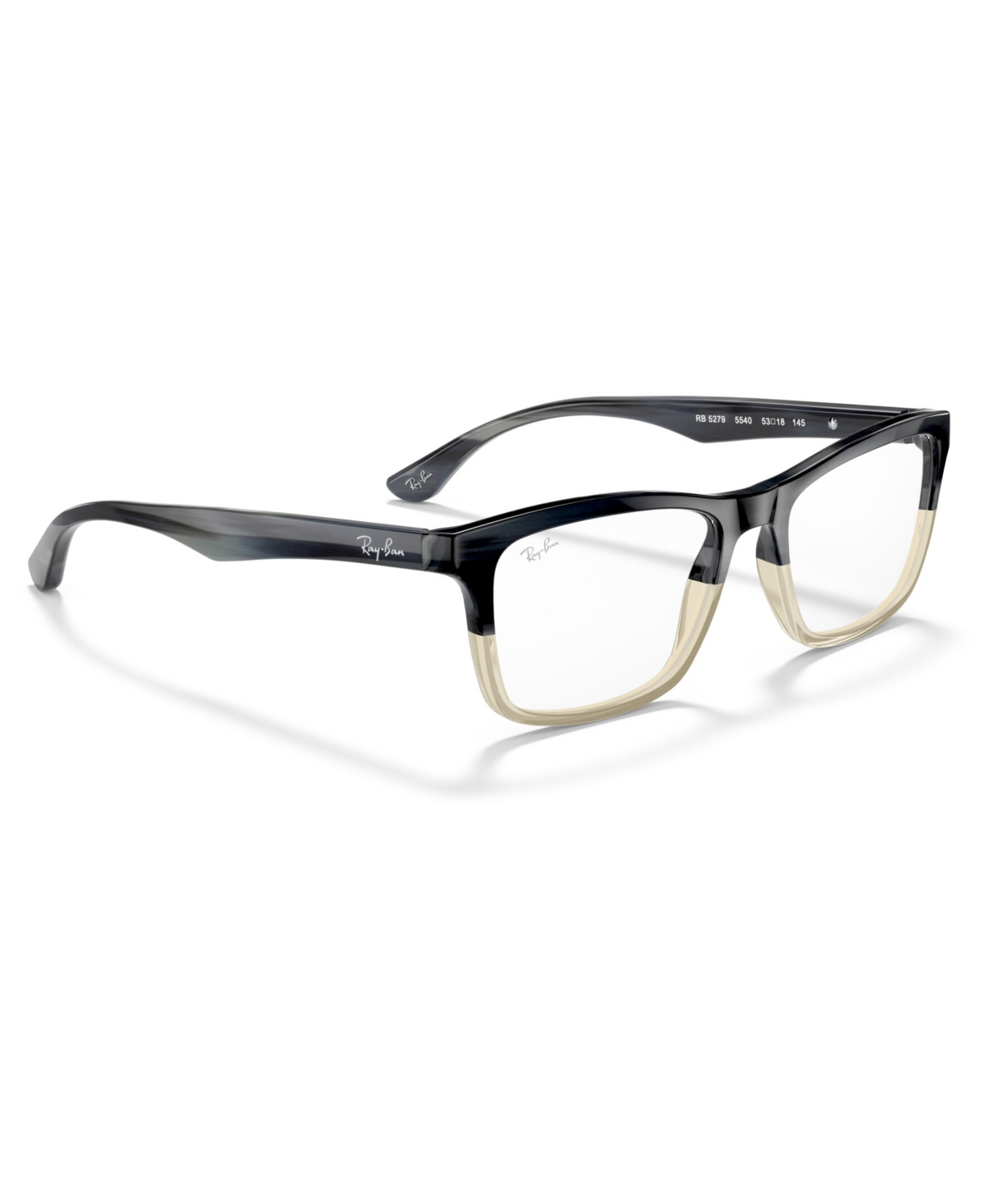 Ray Ban Unisex Eyeglasses, Rb5279 In Gray Horn