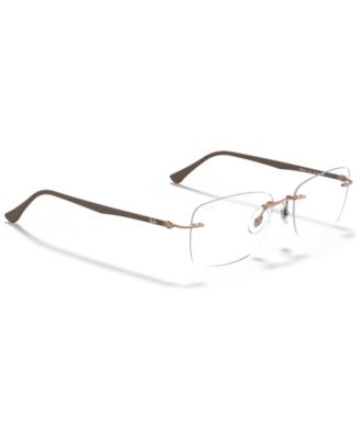 RX8725 Unisex Rectangle Eyeglasses