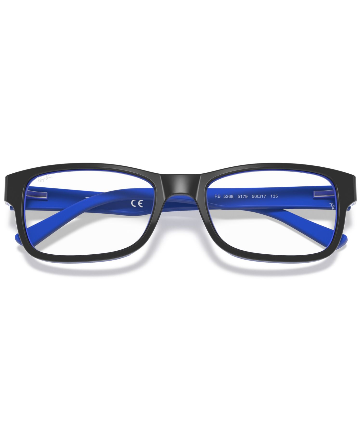 Unisex Square Plastic RB5268 Optics Eyeglasses
