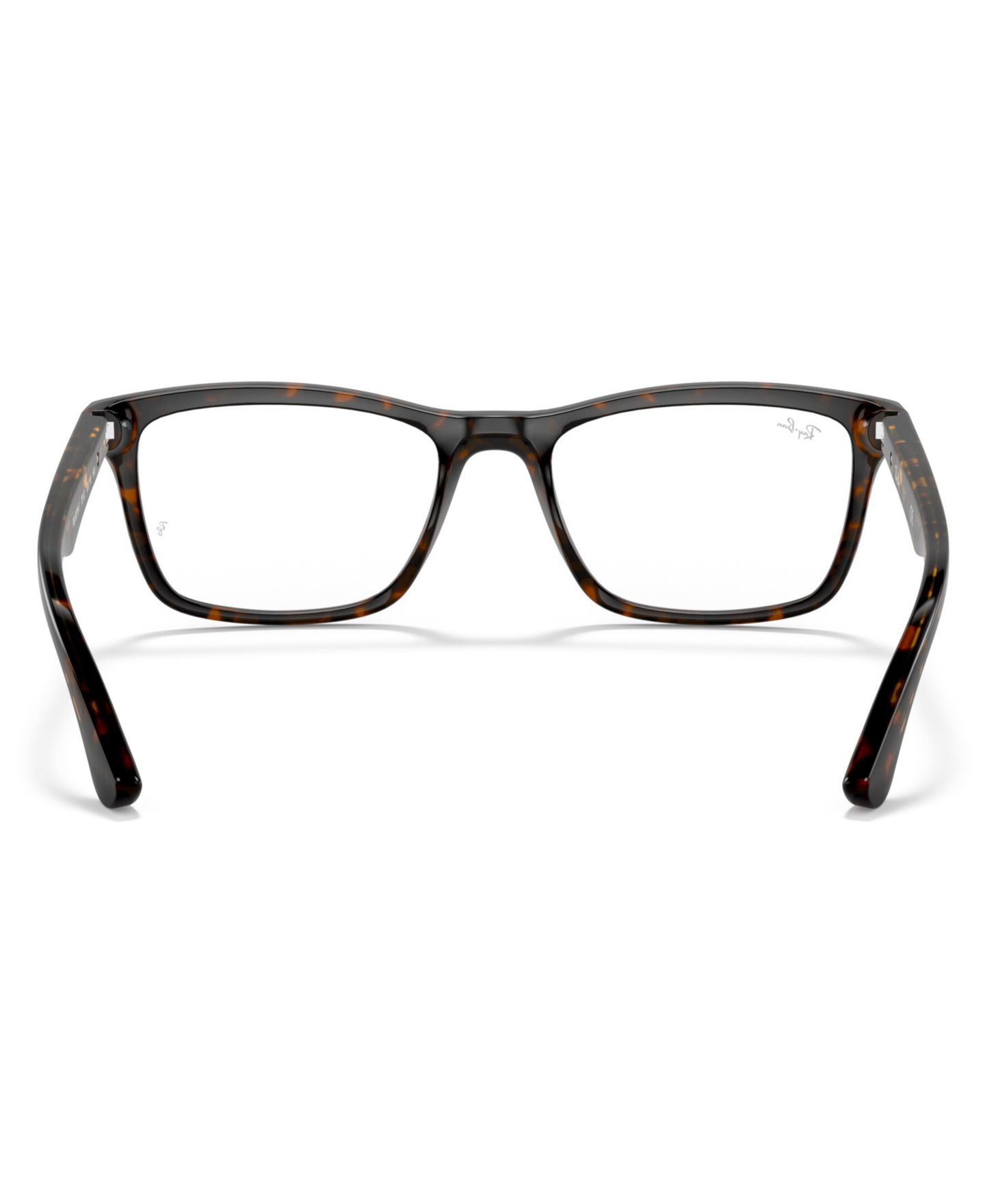 Очки Ray-Ban Unisex Square Plastic RB5279F RB5279 Optics Eyeglasses, цвет: Чёрный — фото 9