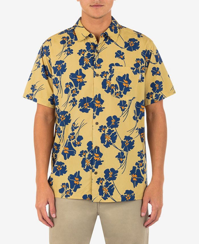 Men's Rincon Print Short Sleeve Button-Up Shirt