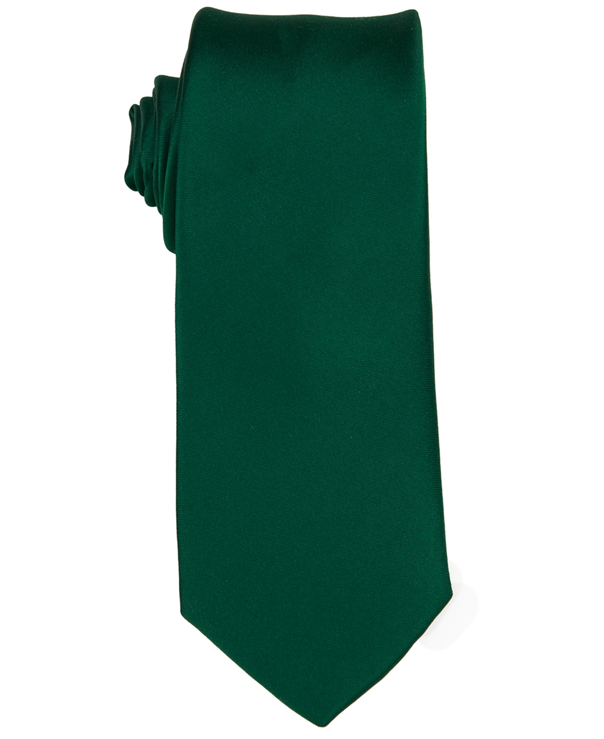 ConStruct Men's Satin Solid Extra Long Tie