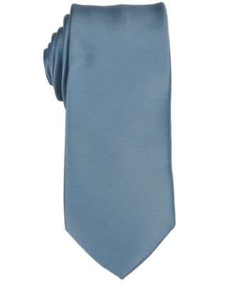 Men's Satin Solid Extra Long Tie
