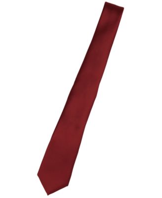 Men's Satin Solid Extra Long Tie